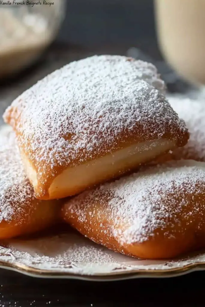Vanilla French Beignets Recipe 4 Vanilla French Beignets Recipe