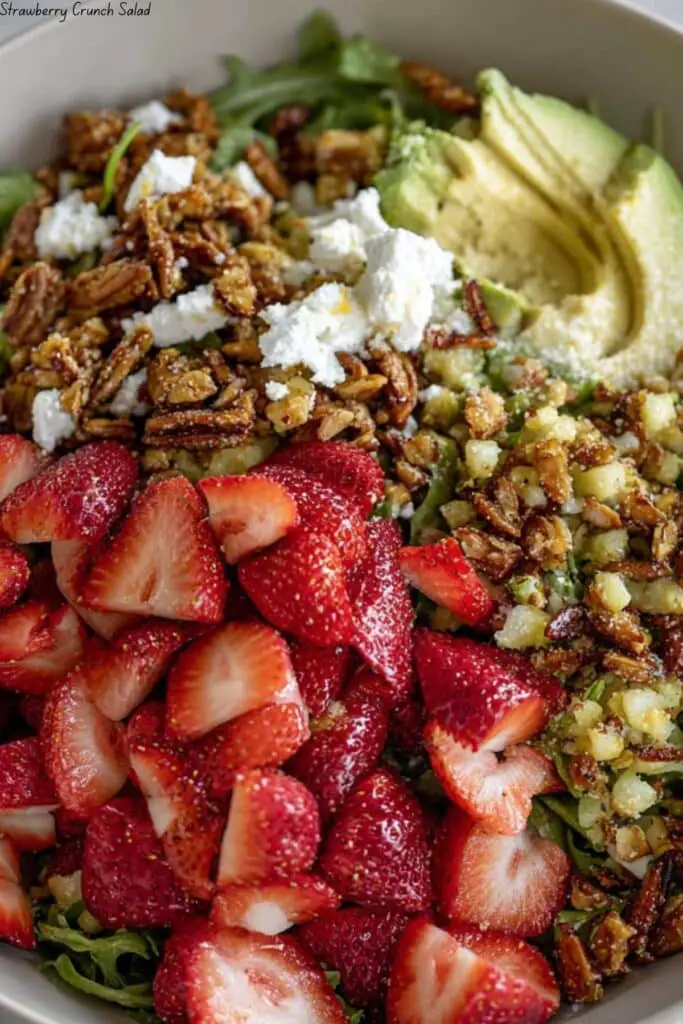 Strawberry Crunch Salad 4 Strawberry Crunch Salad